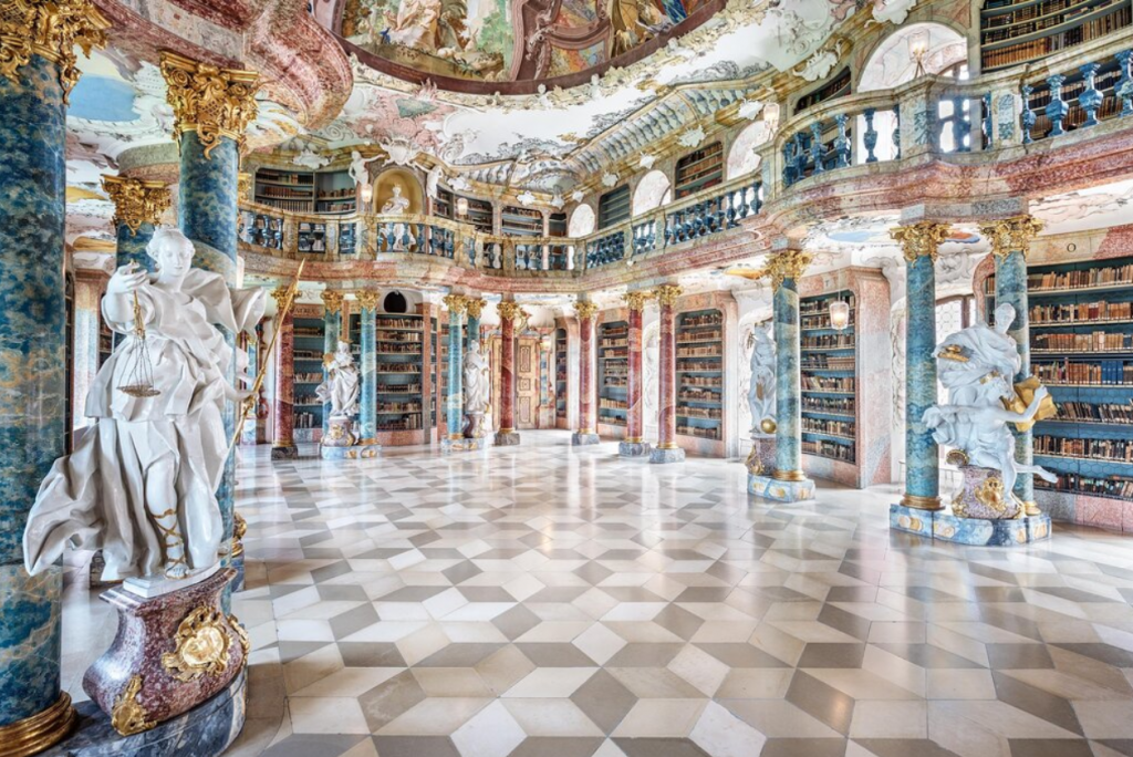 Wiblingen Monastery Library ULM, GERMANY